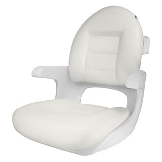 Tempress® 57010 - Elite 26" H x 23.5" W x 27.5" D White High Back Boat Seat