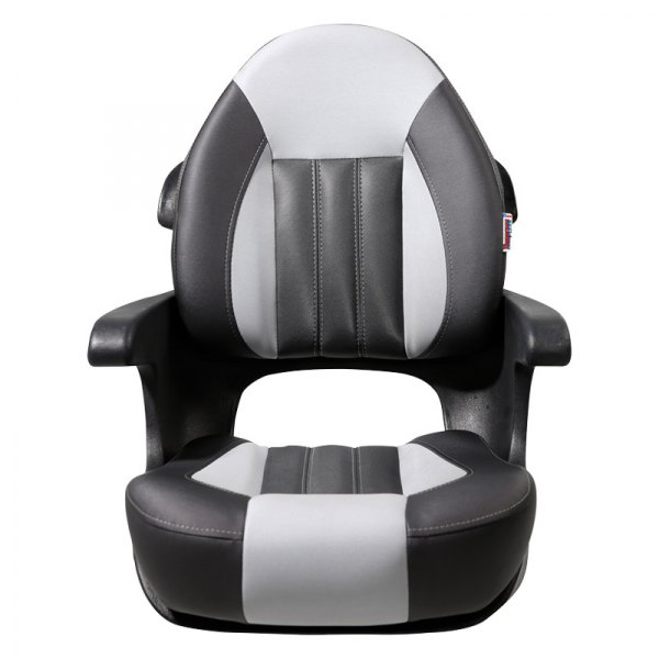 Tempress® - Probax 27" H x 24" W x 27.5" D Charcoal/Gray/Carbon Captains Seat