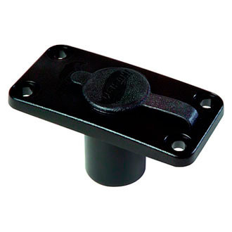 Tempress® - 1-1/4" I.D. Plastic Flush Mount Rod Holder