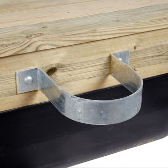 Tie Down Engineering® - 10" I.D. Galvanized Steel Round Piling Holder