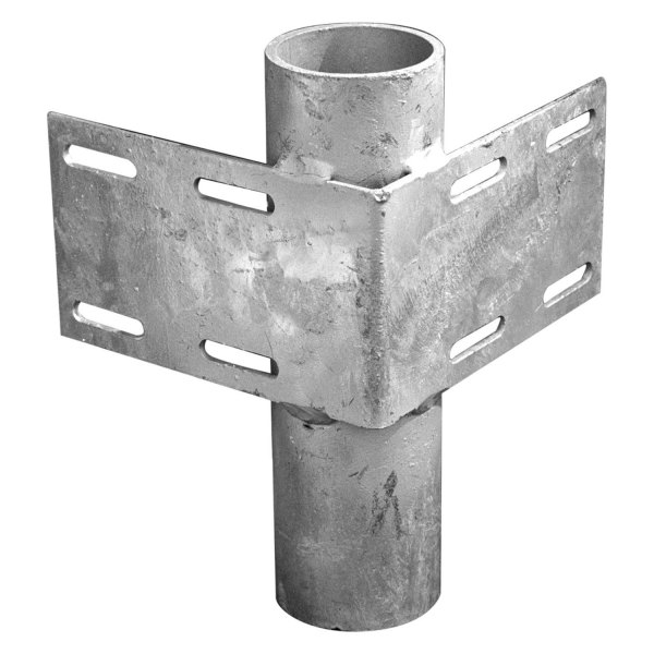 Tie Down Engineering® - 8-1/2" L x 2" I.D. Galvanized Steel Inside Corner Pipe Holder