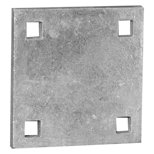 Tie Down Engineering® - 5" L x 5" H Galvanized Steel Backing Plate for T Connectors