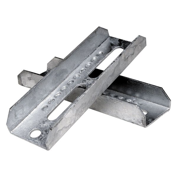 Tie Down Engineering® - 10" L Galvanized Steel Bolster Brackets w/o Swivel, 2 Pieces