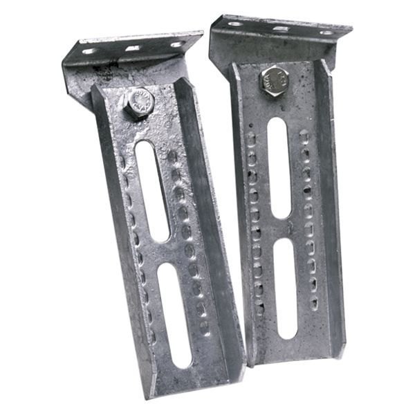 Tie Down Engineering® - 8" L Galvanized Steel Bolster Bracket with Swivel, 2 Pieces