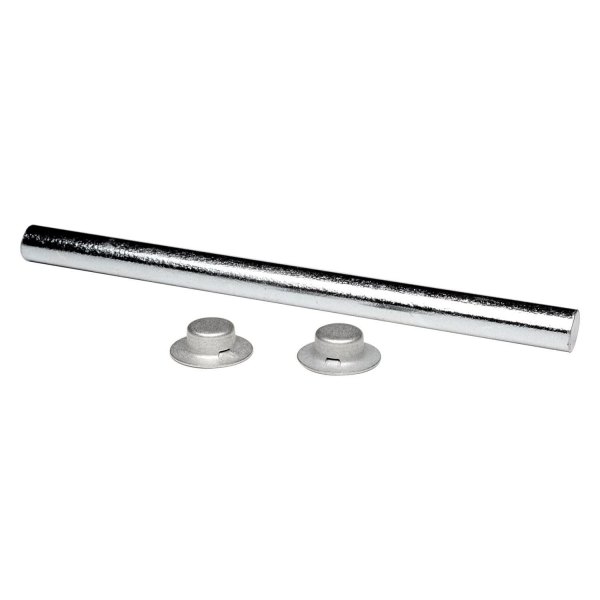Tie Down Engineering® - 5-1/4" L x 1/2" D Zinc Plated Steel Roller Shaft with Pal Nuts