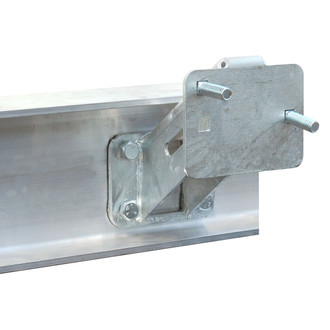 Tie Down Engineering® - Spare Tire Carrier for Aluminum I-Beam Frame Trailers