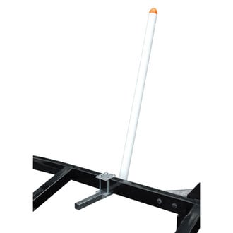 Tie Down Engineering® - 60" H 13° Angled PVC Trailer Guide, Pair