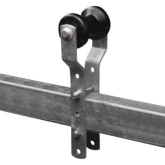 Tie Down Engineering® - 4" W Keel Roller Bracket Assembly