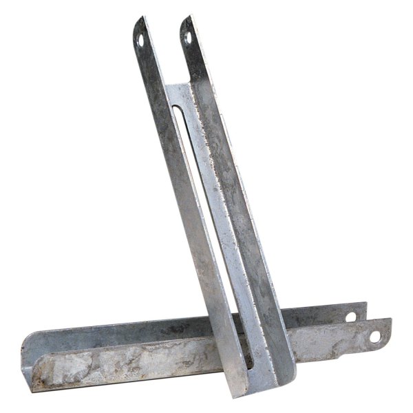 Tie Down Engineering® - 12-5/8" L Galvanized Steel Vertical Bunk Brackets, 2 Pieces