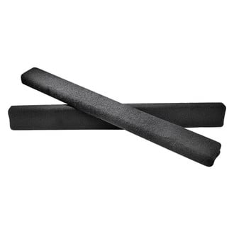 Tie Down Engineering® 86129 - 5' L Black PVC Carpeted Bunks, 2 Pieces