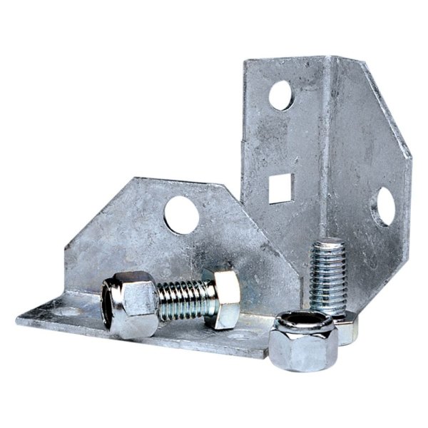 Tie Down Engineering® - 3.5" L Galvanized Steel Swivel Brackets with Nuts & Bolts