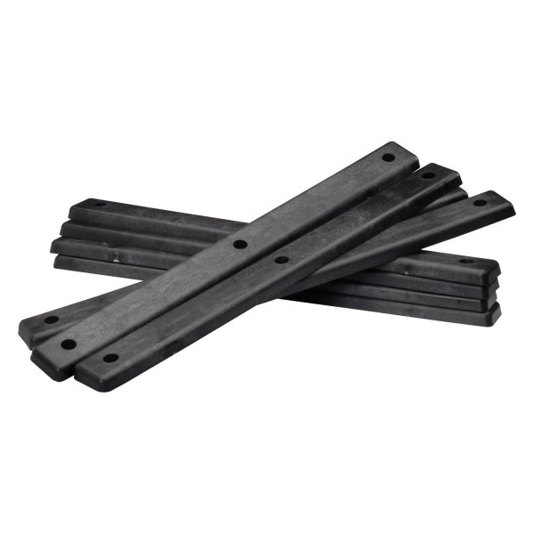 Tie Down Engineering® - 17" L x 1-3/4" W Black PVC Bunk Slicks, 8 Pieces