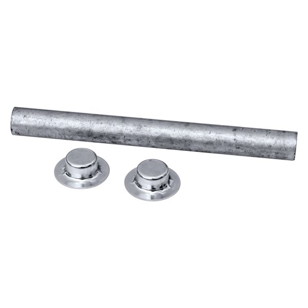 Tie Down Engineering® - 5-1/4" L x 1/2" D Galvanized Steel Roller Shaft with Pal Nuts