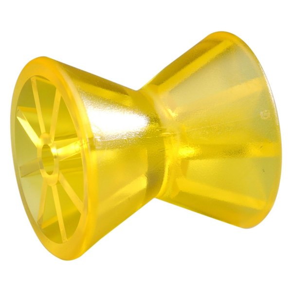Tie Down Engineering® - 4" L Yellow PolyVinyl Bow Roller for 1/2" Shaft