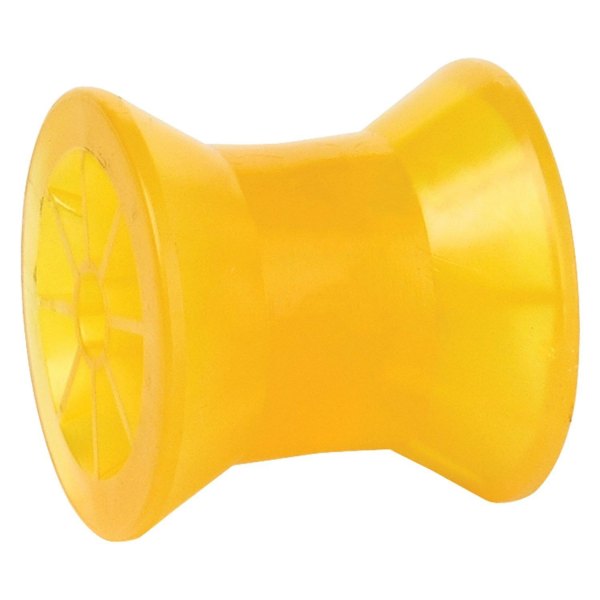 Tie Down Engineering® - 3" L Yellow PolyVinyl Bow Roller for 1/2" Shaft