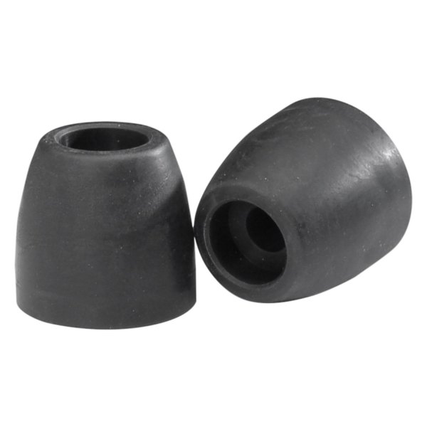 Tie Down Engineering® - 2" D x 2" W Black Rubber End Cap for 1/2" Shaft