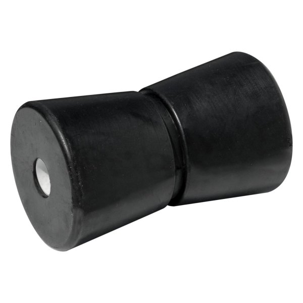 Tie Down Engineering® - 5" L Black Rubber Center Guided Keel Roller for 5/8" Shaft