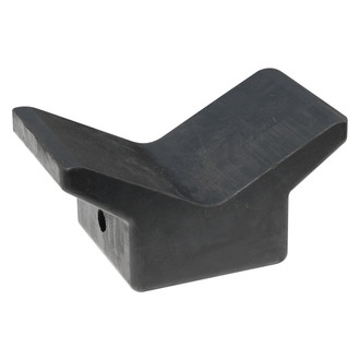 Tie Down Engineering® - 4" x 4" Black Rubber Bow Mount Y-Stop
