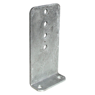Tie Down Engineering® - 8" H x 5" W Galvanized Steel Vertical Bunk Bracket