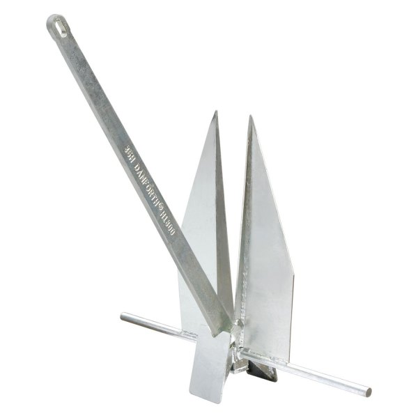 Tie Down Engineering® - 20 lb Galvanized Steel Danforth Hi-Tensile Fluke Anchor