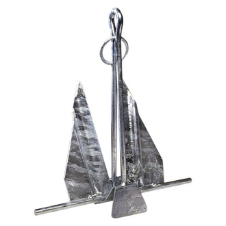 Tie Down Engineering® - 8 lb Galvanized Steel Hooker Quik-Set Fluke Anchor