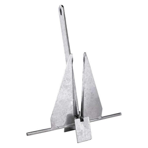 Tie Down Engineering® - 3 lb Galvanized Steel Super Hooker Fluke Anchor