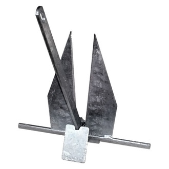 Tie Down Engineering® - 18 lb Galvanized Steel Super Hooker Fluke Anchor