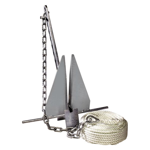 Tie Down Engineering® - 9 lb Galvanized Steel Super Hooker Fluke Anchor Kit
