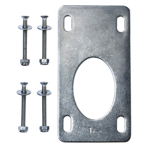 Tigress® 885021 Stainless Steel Gunnel Mount Backing Plates with 11