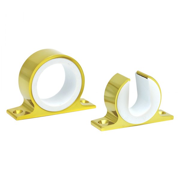 Tigress® 88545 Premium Gold Anodized Aluminum Vertical Rod Hanger