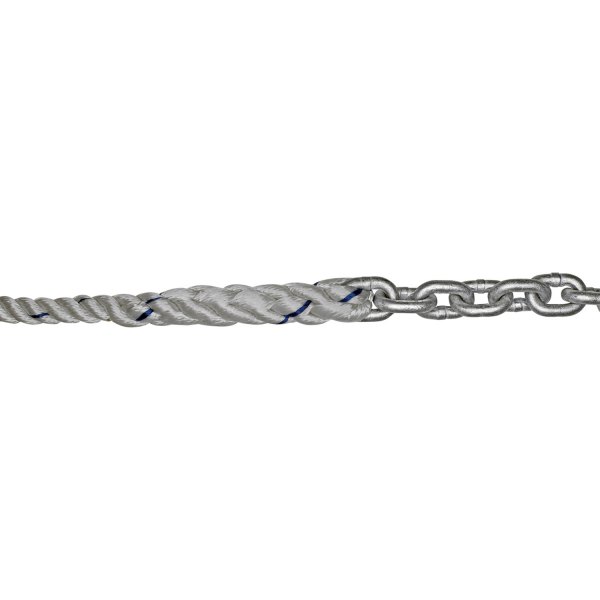 Titan Marine® - 5/8" D x 300' L 3 Strand Anchor Rope 5/16" D x 15' L Chain