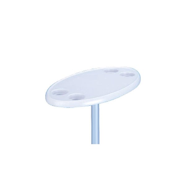 Todd® - 30" L x 18" W Polyethylene Oval Table Top