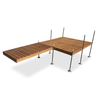 Tommy Docks® - Platform-Style Cedar Complete Dock Package