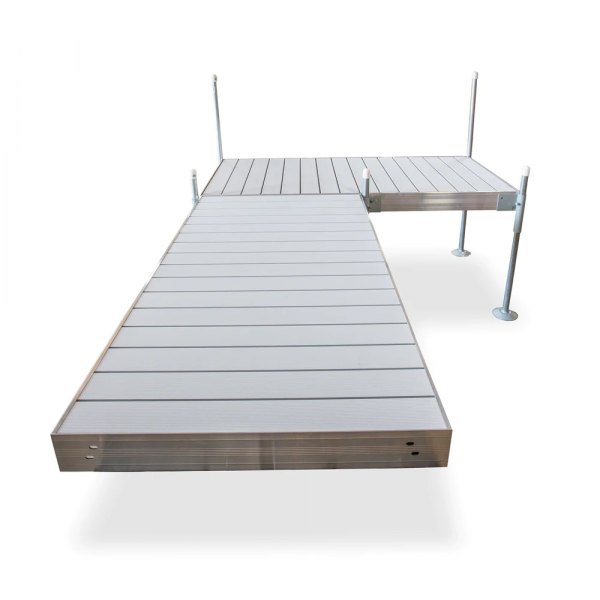 Tommy Docks® - L-Style Aluminum Frame with Aluminum Decking Platinum Series Complete Dock Package