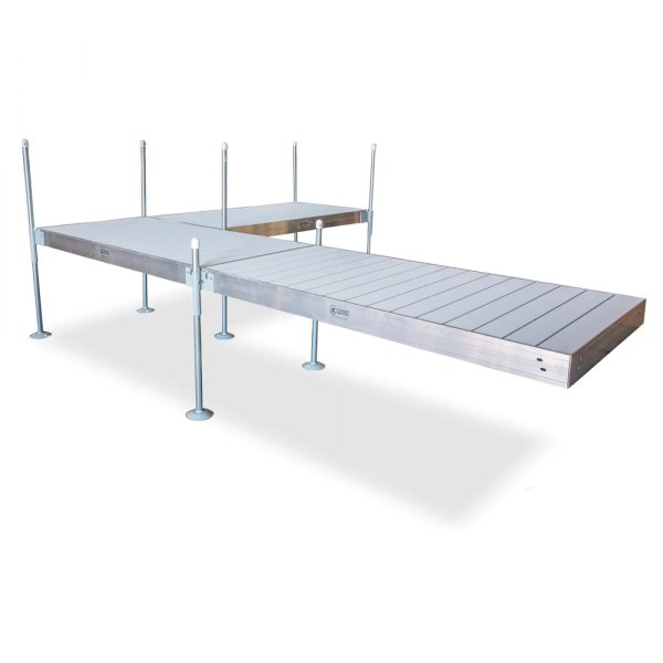 Tommy Docks® - L-Style Aluminum Frame with Aluminum Decking Platinum Series Complete Dock Package