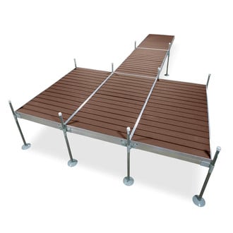 Tommy Docks® - Platform-Style Aluminum Frame with Composite Decking Complete Dock Package
