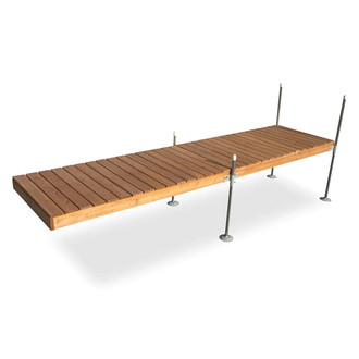 Tommy Docks® - Straight Cedar Complete Dock Package