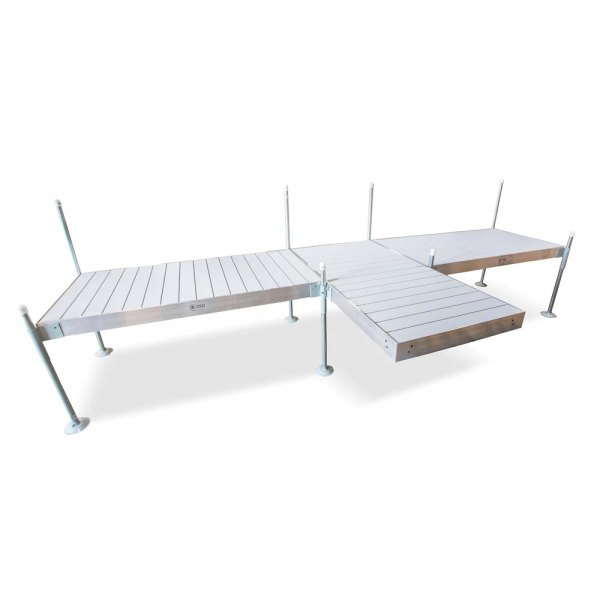 Tommy Docks® - T-Style Aluminum Frame with Aluminum Decking Platinum Series Complete Dock Package