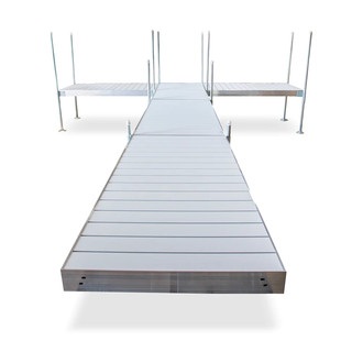 Tommy Docks® - T-Style Aluminum Frame with Aluminum Decking Platinum Series Complete Dock Package