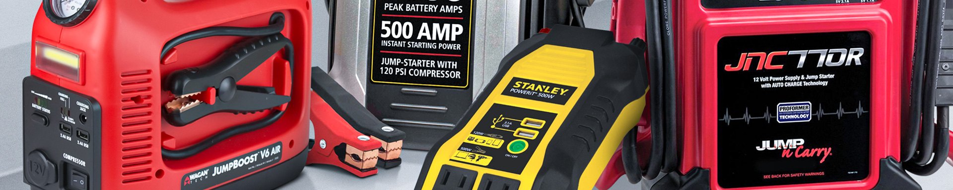 FJC Battery Chargers & Jump Starters