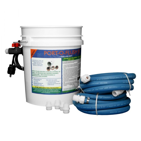 Trac Ecological® - Port-O-Flush Jr.™ 110V AC Cleaner Kit