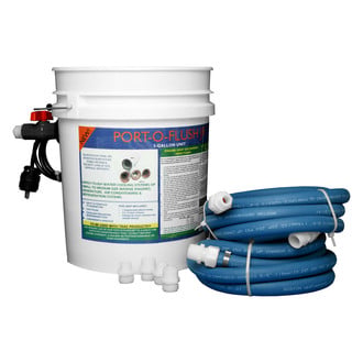 Trac Ecological® - Port-O-Flush Jr.™ 110V AC Cleaner Kit