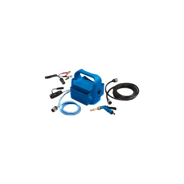 TRAC® - 12 V 120 GPH 100 PSI Electric Portable Diaphragm Washdown Pump Kit