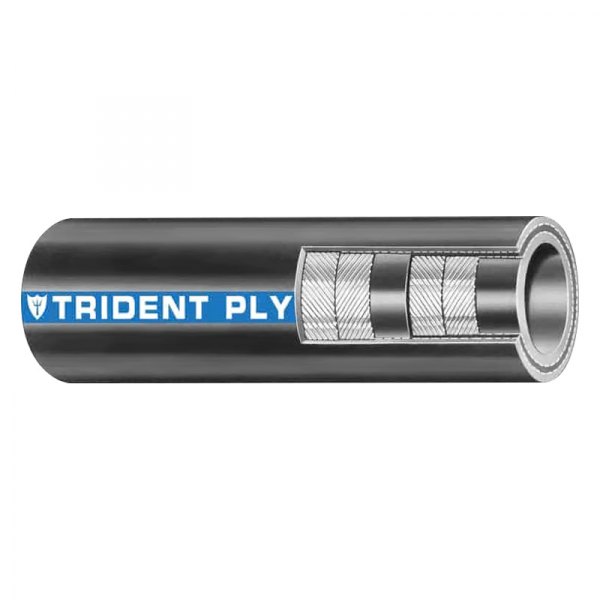 Trident® - 3" x 4' Softwall Exhaust Hose
