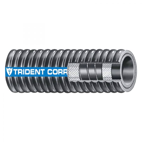 Trident® - Corr Marine 1-1/2" x 12.5' Exhaust Hose