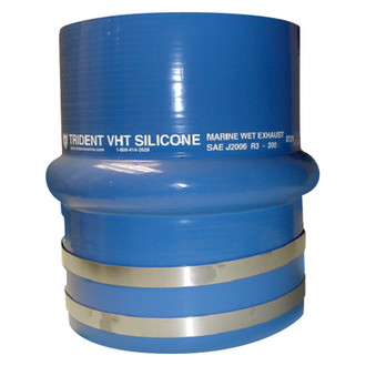 Trident® - VHT 3" Silicone Single Hump Exhaust Boot with Clamps