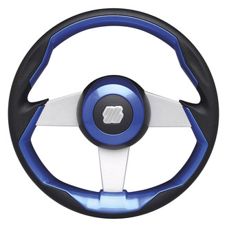 Uflex USA® - Grimani 13-4/5" Dia. PU Coated Aluminum Steering Wheel