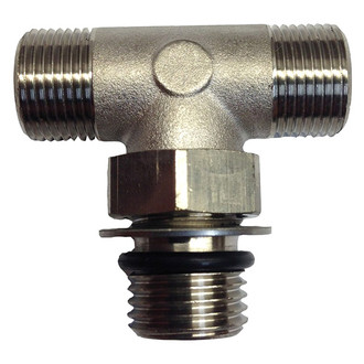 Uflex USA® - Nickel Plated ORB Tee Fitting