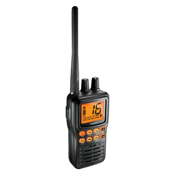 Uniden® - 5W RF Black Handheld VHF Radio