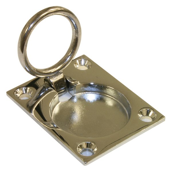 SeaSense® - 1-3/4" L x 1-1/2" W Chrome Plated Flush Ring Pull